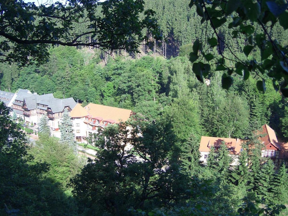 Hotel Habichtstein Alexisbad Exterior foto