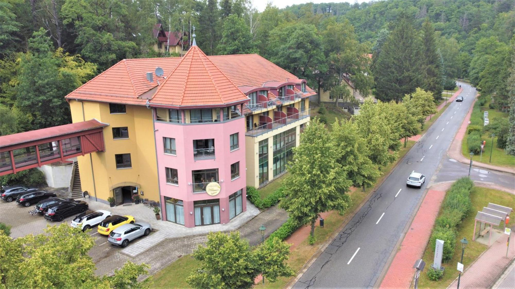 Hotel Habichtstein Alexisbad Exterior foto